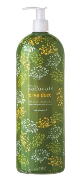 Naturals Erva Doce - hidratante corporal 1lt.